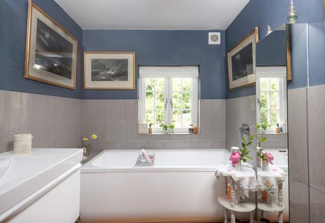 The family bathroom sits next to bedroom 3.