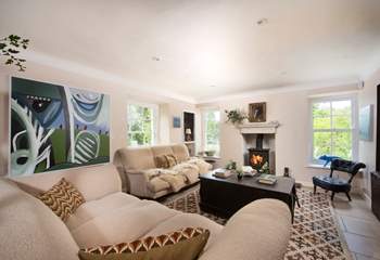 Enjoy time relaxing in the sitting-room.