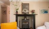 Not one, but two wood-burning stoves at Penfoye. - Thumbnail Image