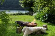 Spend a little longer in the garden, warming by the fire-pit.