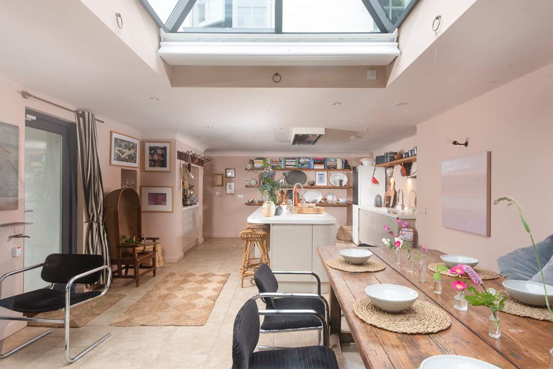 This fabulous room is sure to become the heart of your holiday home.