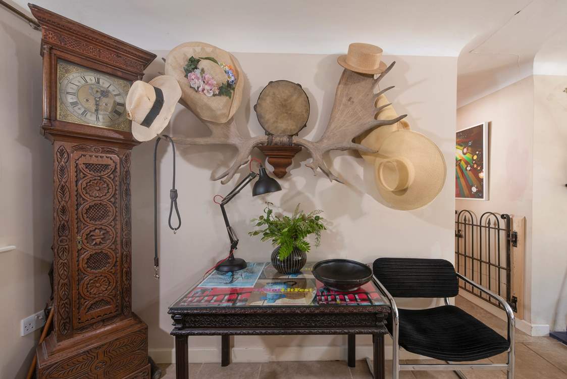 The owner has an incredible eye, cleverly combining a mixture of styles and creating a very special home.