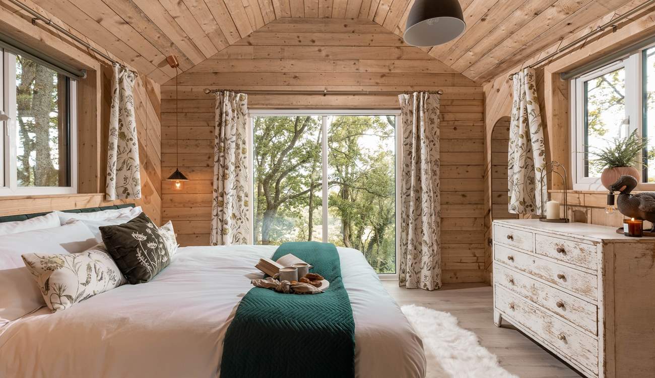 The interiors are just as heavenly as the structure itself. 