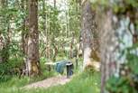 There's even a little swing so you can have a read whist swaying amongst the trees. 