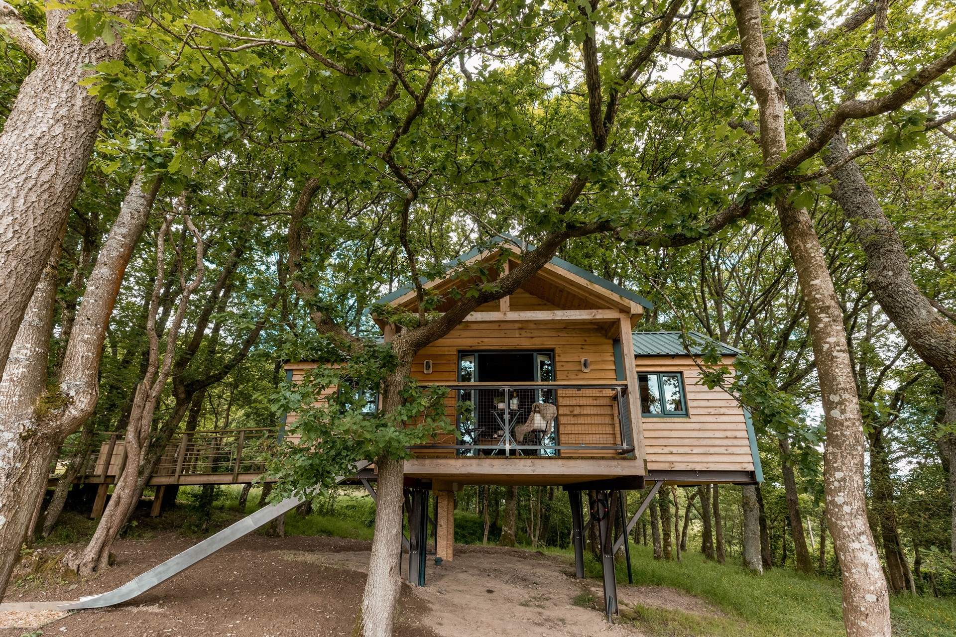 Awaken your sense of adventure and take to the slide! 