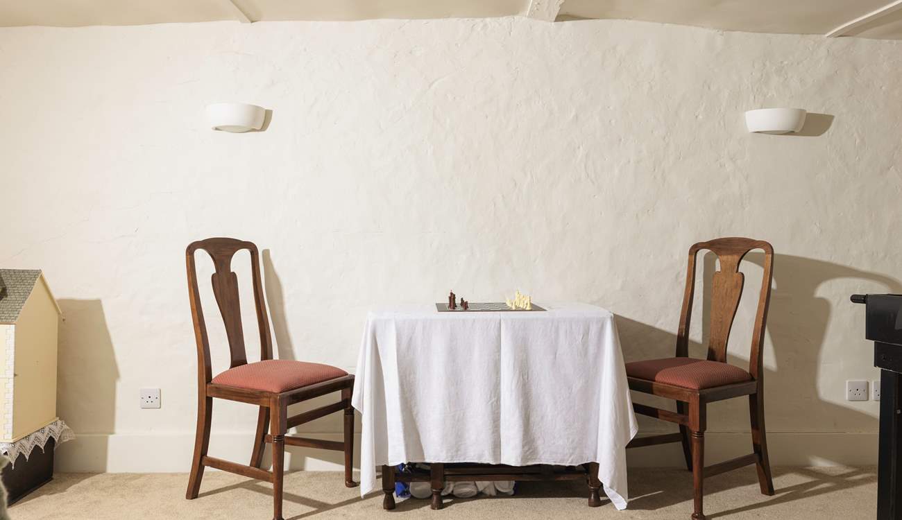 Challenge someone to a game of chess.