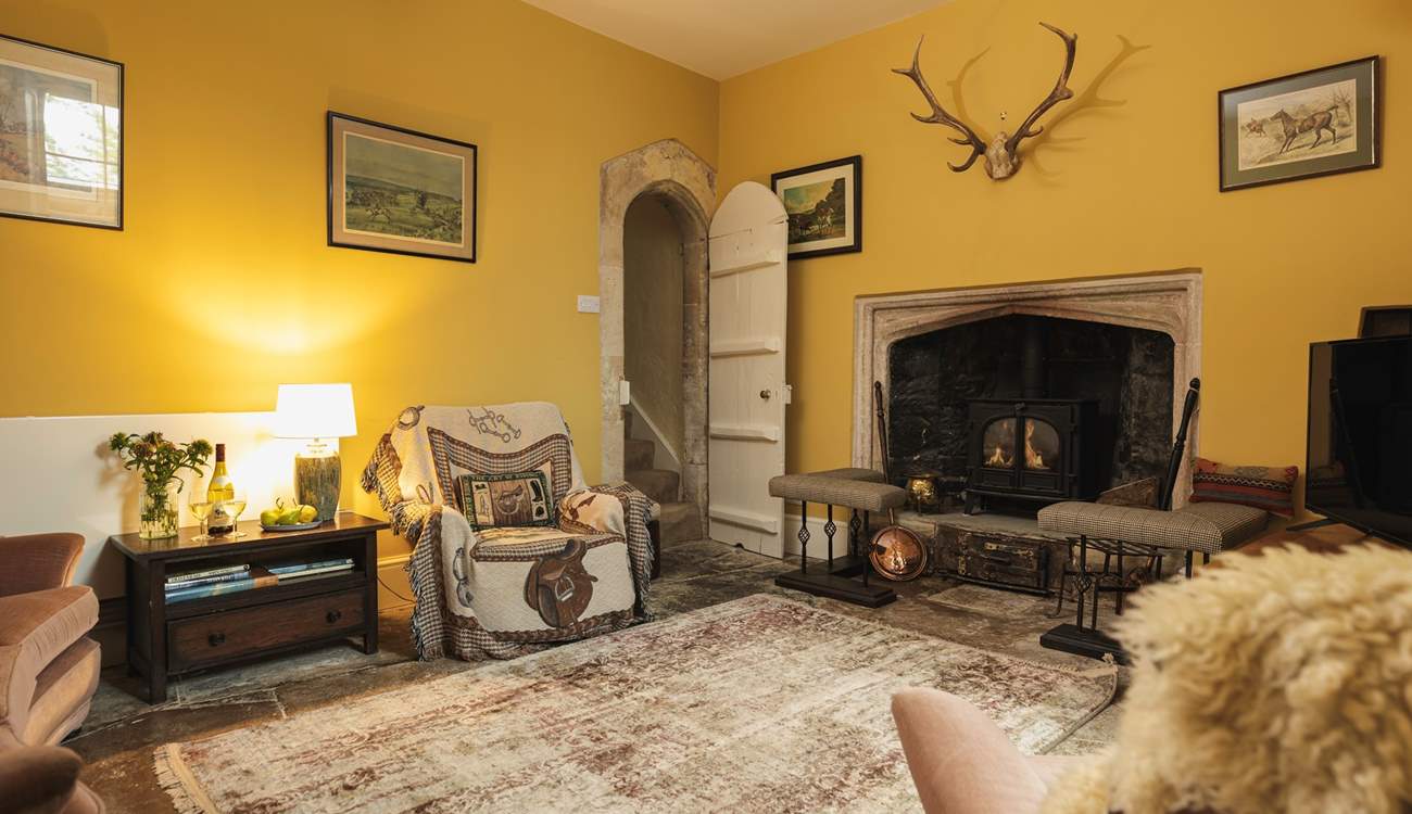 The cosy snug is so charming and full of original features.