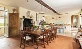 The Great Hall is now a fabulous and welcoming dining and kitchen space which is very much at the heart of this home. - Thumbnail Image