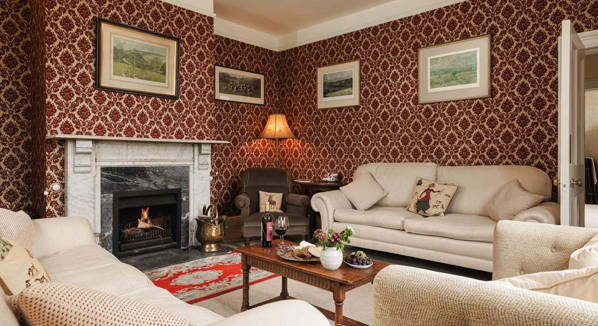 Just the perfect place to relax with an evening tipple in front of a roaring log fire.