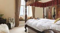 Step back in time in this historic bedroom.
