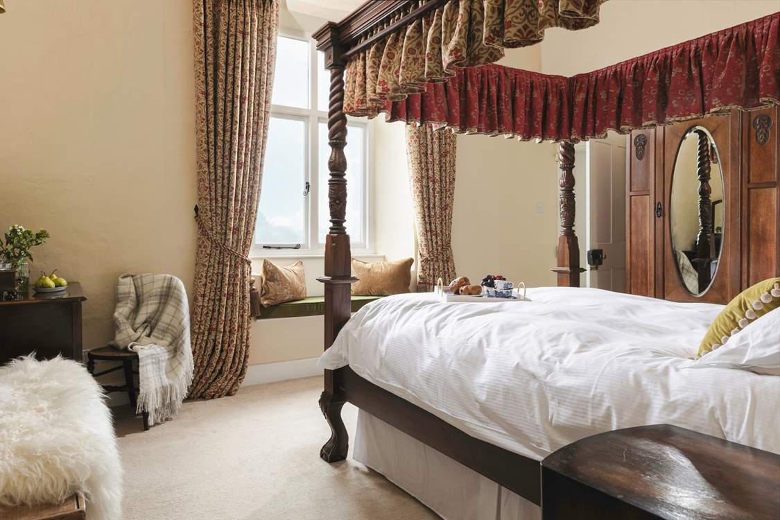 Step back in time in this historic bedroom.