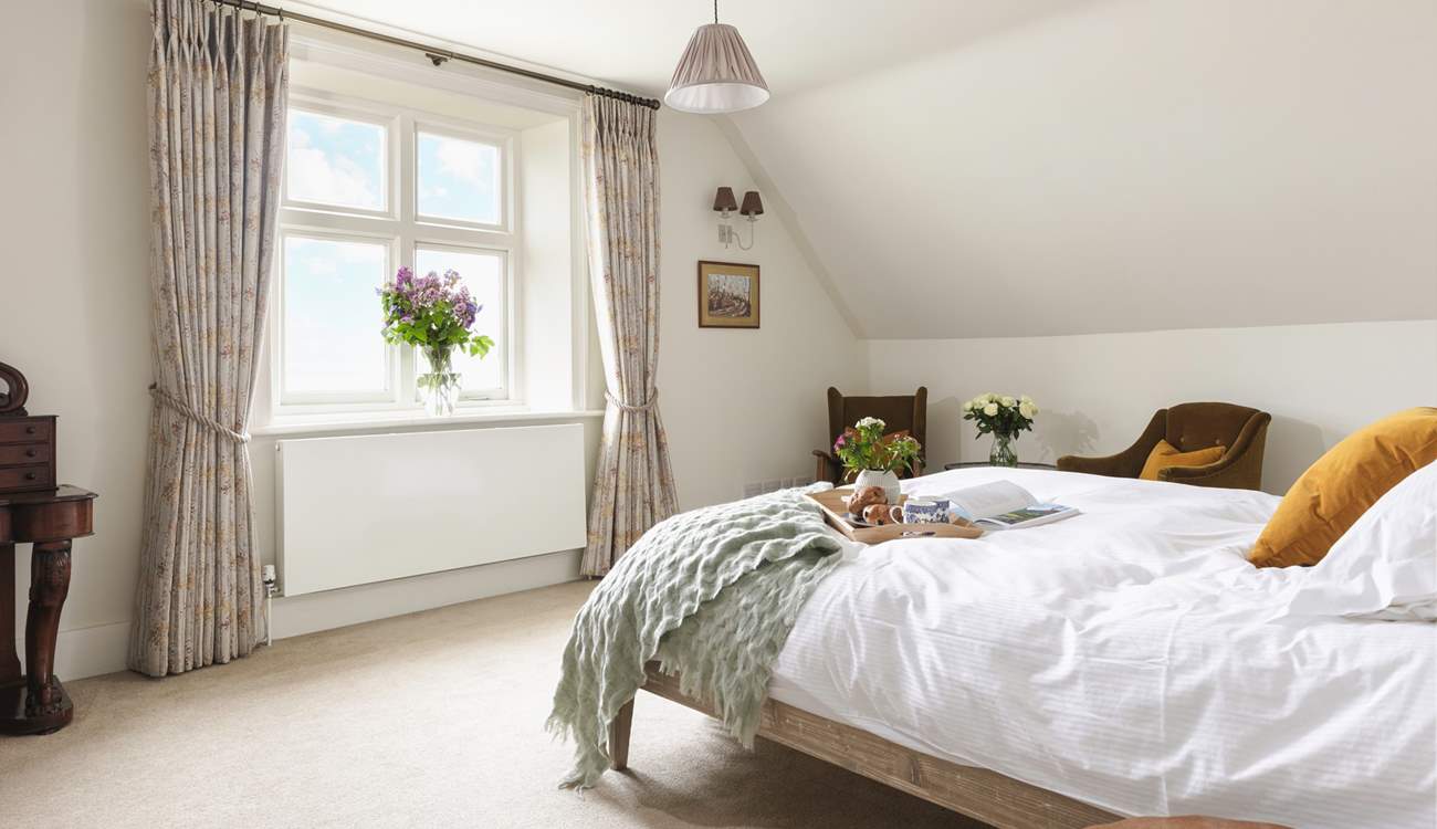 Treat yourself to breakfast in bed.