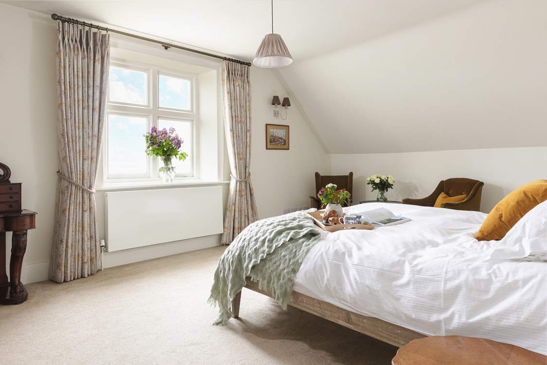 Treat yourself to breakfast in bed.