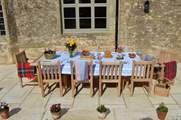 Gather your family and friends for a spot of al fresco dining.