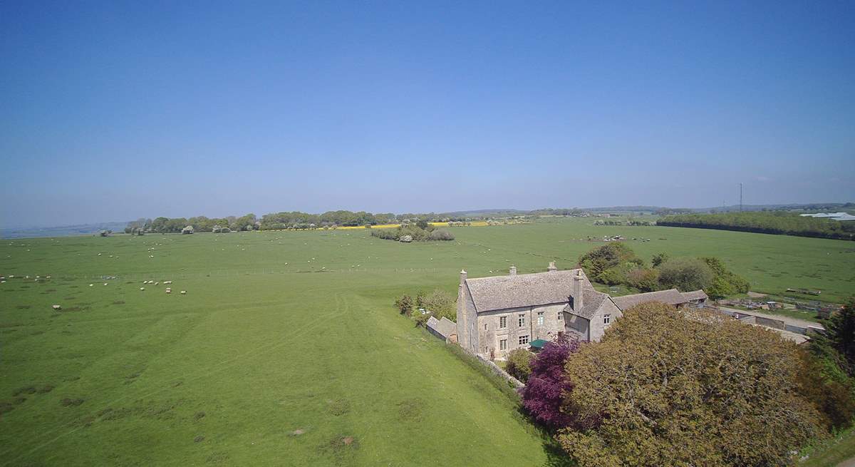 Glorious views surround this unique property.