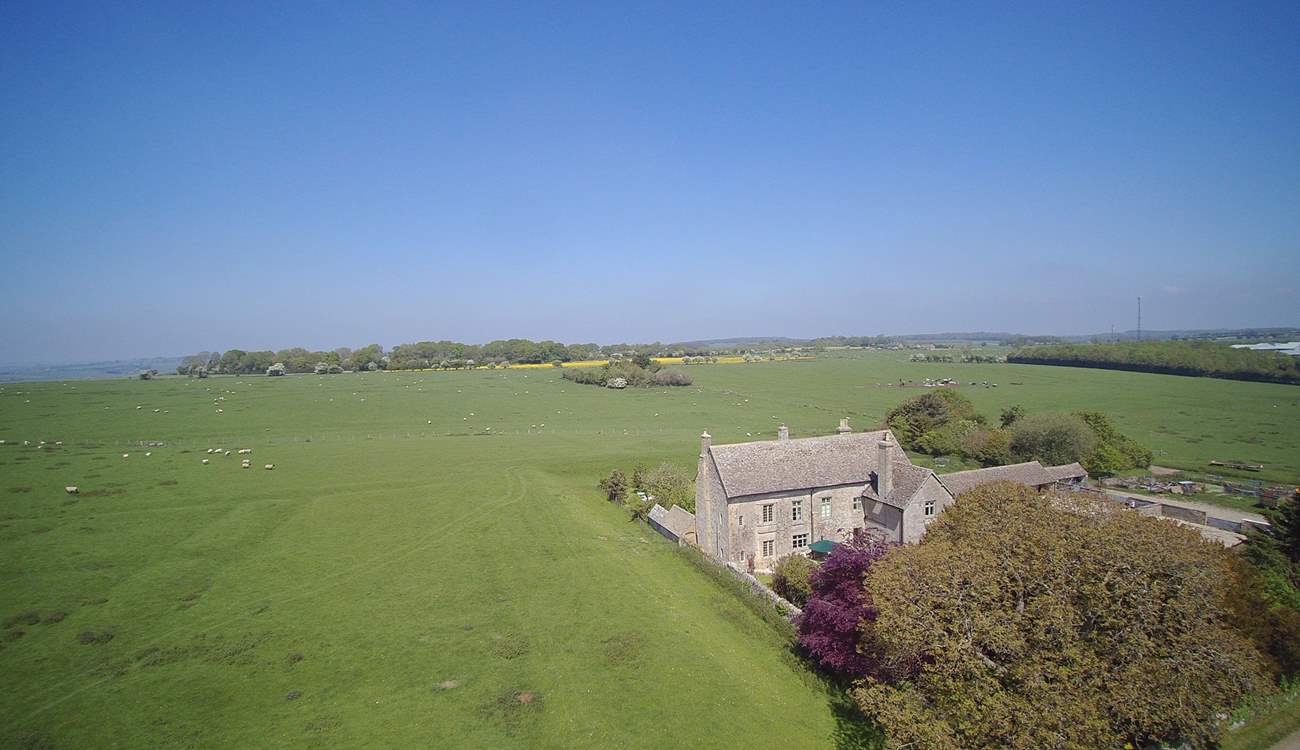Glorious views surround this unique property.
