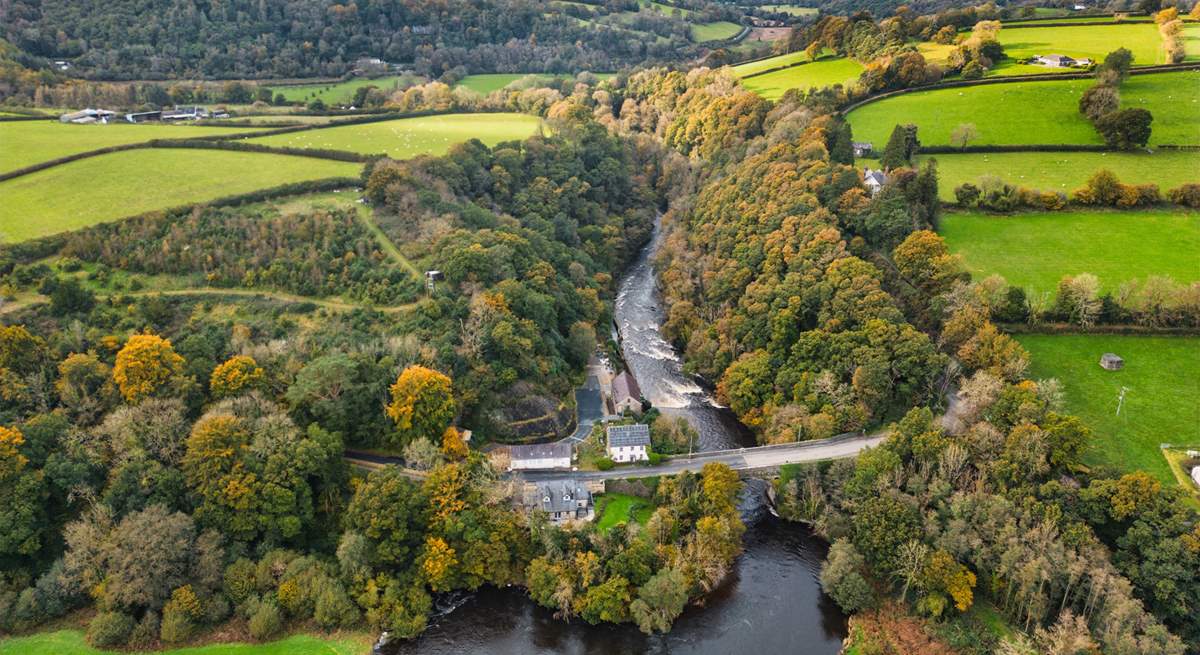 Glorious Cardiganshire countryside. 