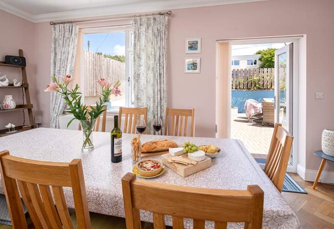 Throw open the door for a cooling summer's breeze. 