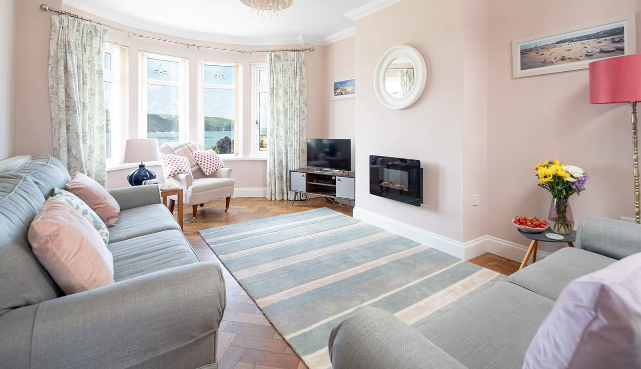 After a day on the beach enjoy a movie together. 