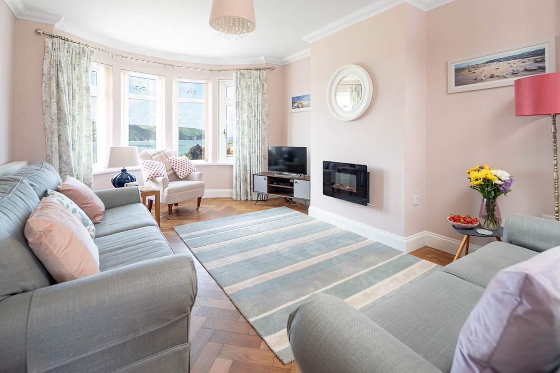 After a day on the beach enjoy a movie together.