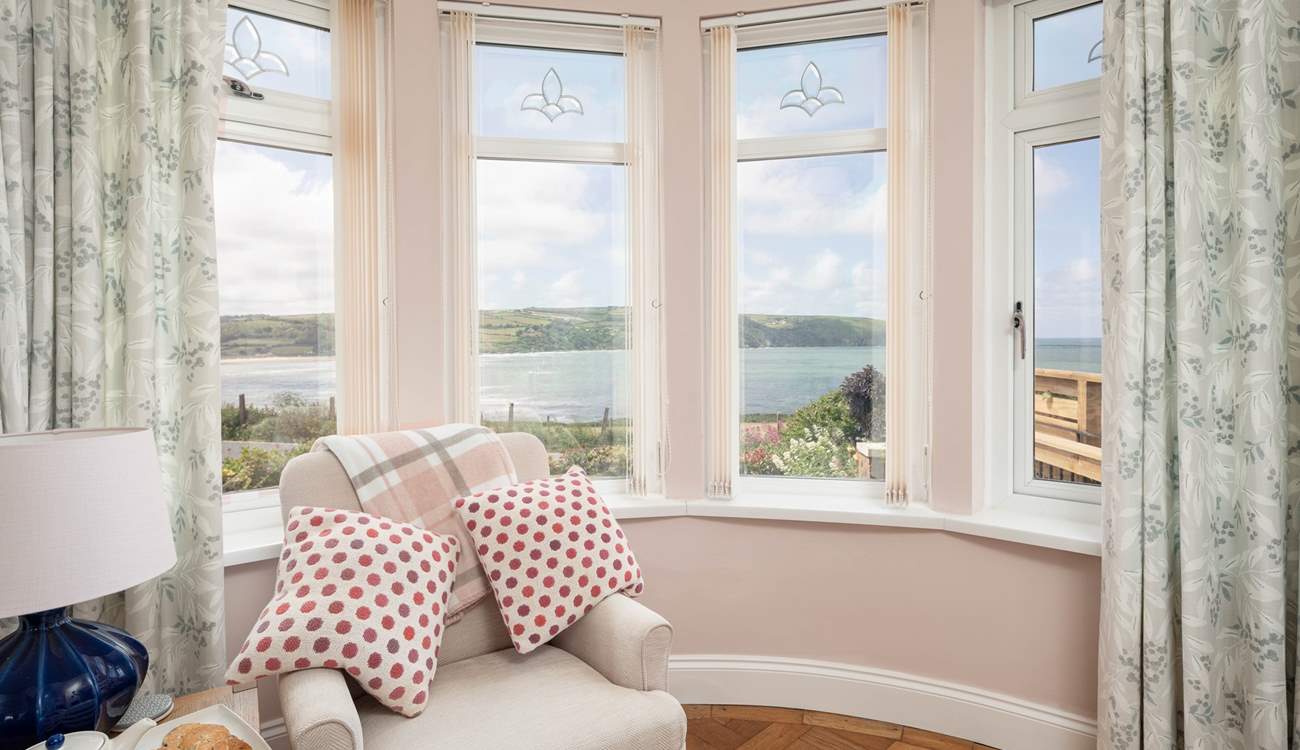 Heavenly views from the sitting-room.