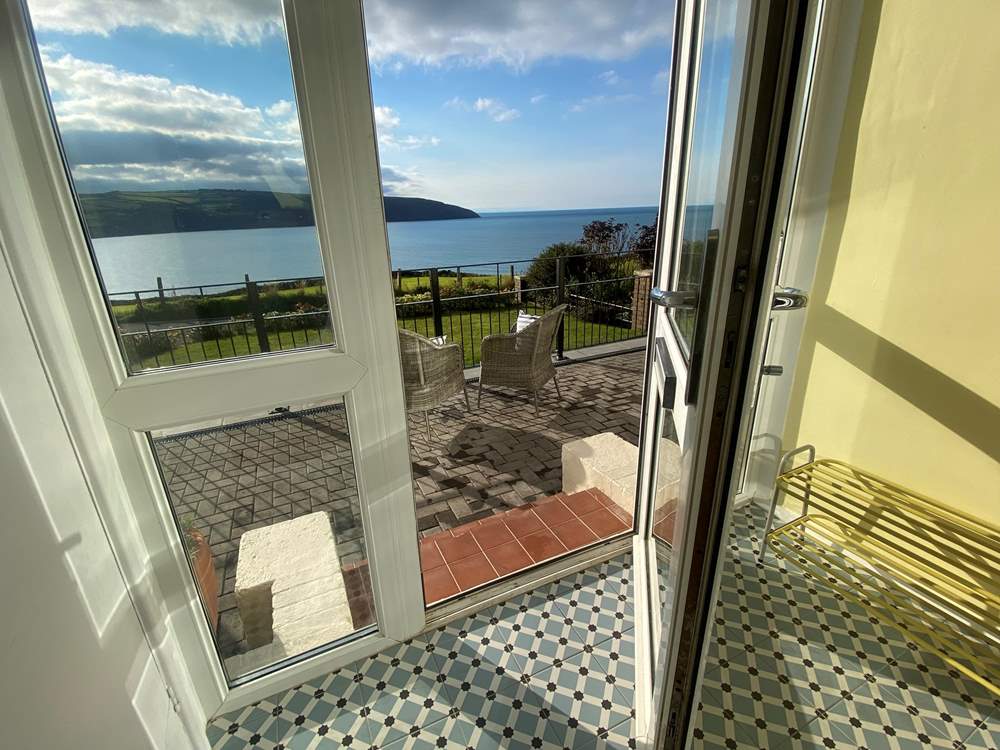 Such a splendid spot to sit in the sunshine or under the stars on a clear summer's night. Bliss.