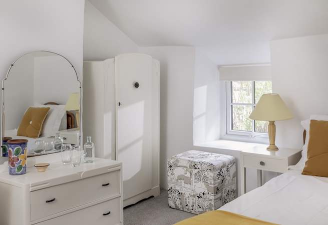 Elegant twin bedroom furniture.