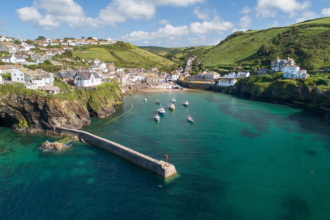Picture perfect Port Isaac, home to TV's 'Doc Martin' and The Fisherman's Friends.