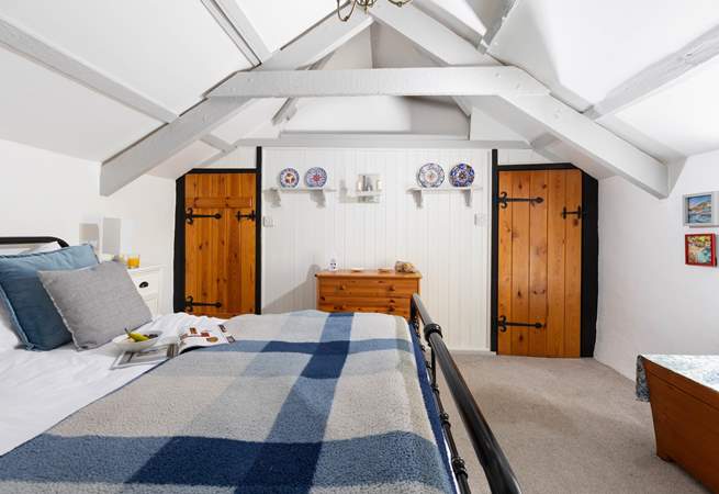A king-size bed awaits in Bedroom 1.