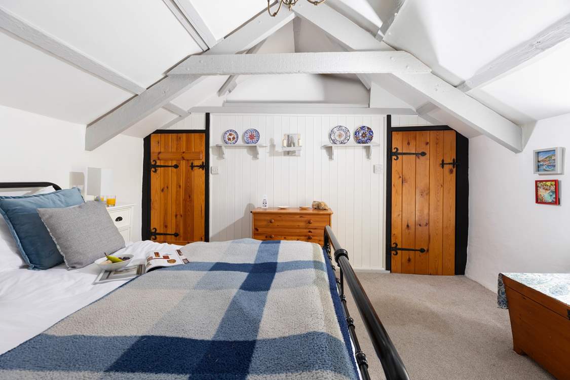 A king-size bed awaits in Bedroom 1.