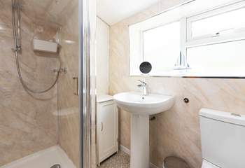 The shower-room is located on the ground floor.
