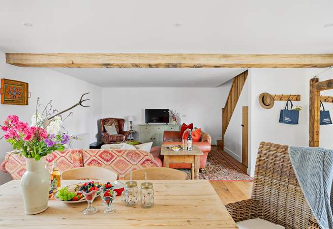 When the stars come out you can snuggle into a sofa and watch a family film together.