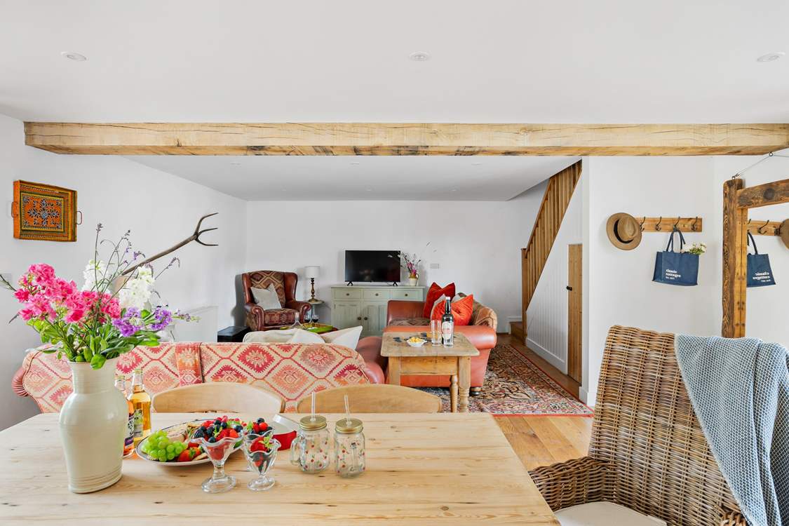 When the stars come out you can snuggle into a sofa and watch a family film together.