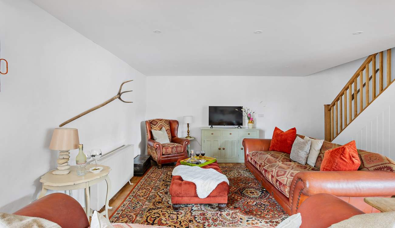 Plump sofas and gorgeous styling ensure maximum comfort. 