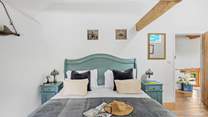 Bedroom 1 is a beautifully styled bedroom with an en suite shower-room.