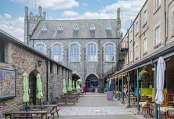 Visit the popular, twice-weekly, pannier market at Tavistock.