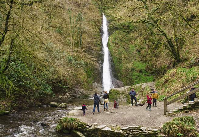 Lydford Gorge (National Trust) is a must-see.