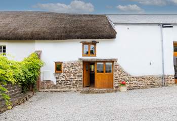 The front parking-area is shared with The Threshing Barn however there is extra parking on the owner's drive.