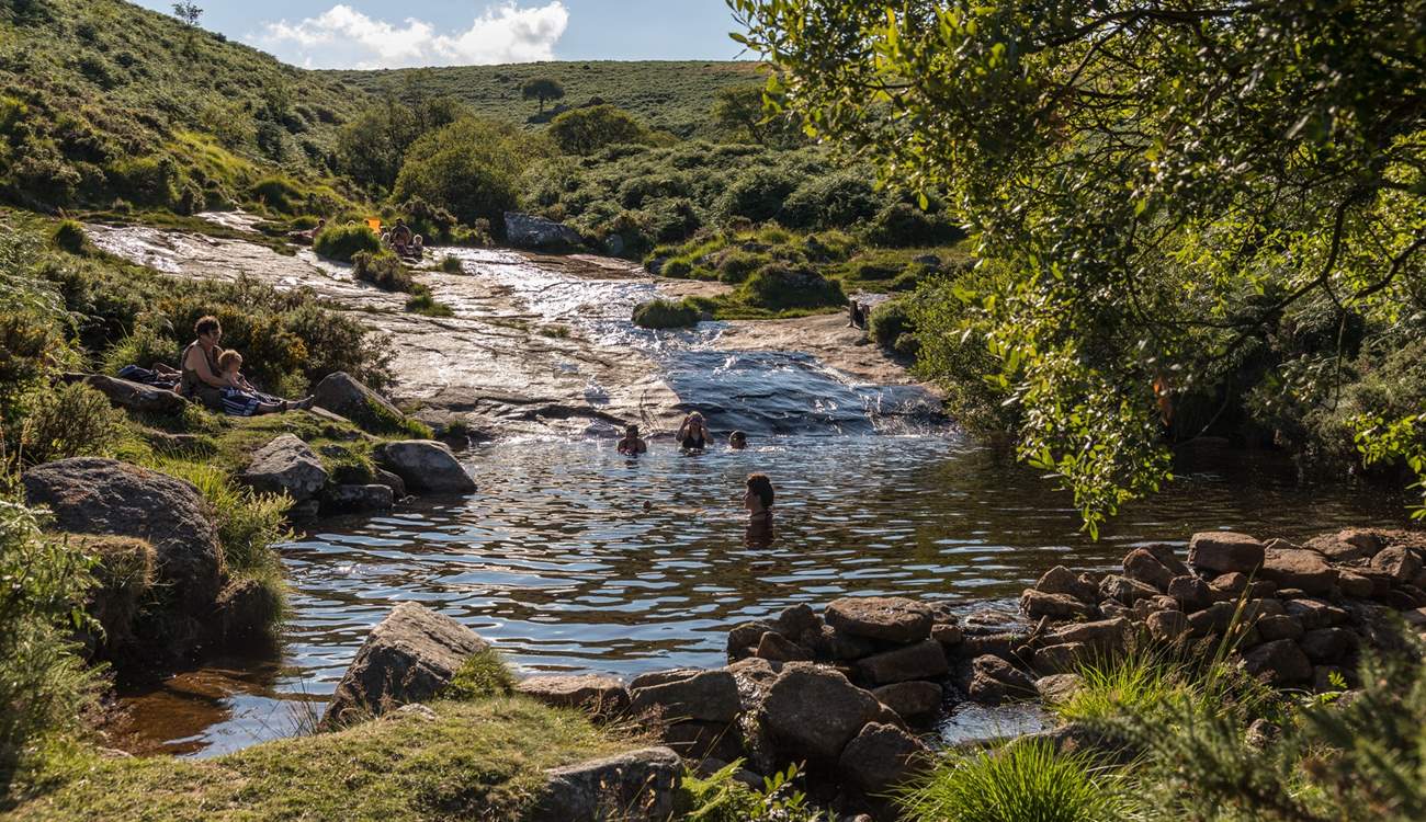 Dartmoor has many wild swimming spots.