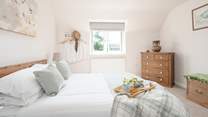 The main bedroom is such a tranquil place to unwind.