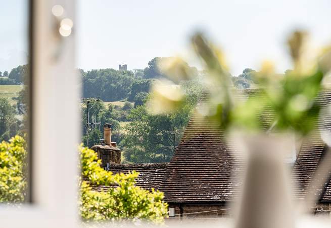 Look into the distance to the famous Broadway Tower. 