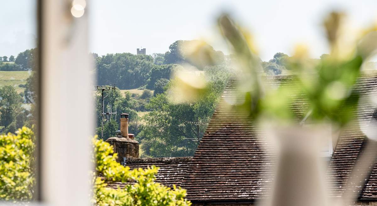 Look into the distance to the famous Broadway Tower. 