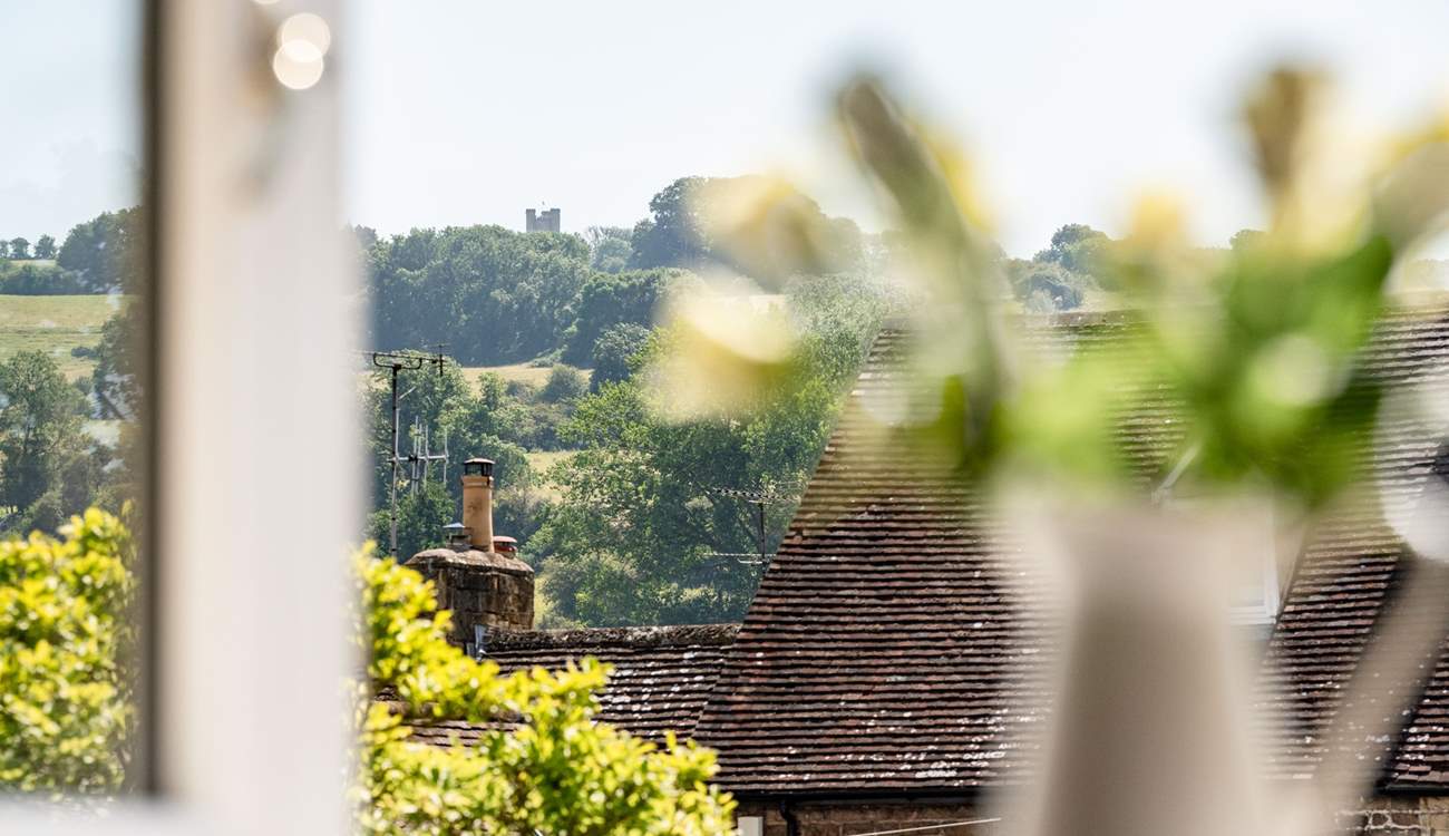 Look into the distance to the famous Broadway Tower. 