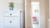 There is plenty of storage for your clothes.