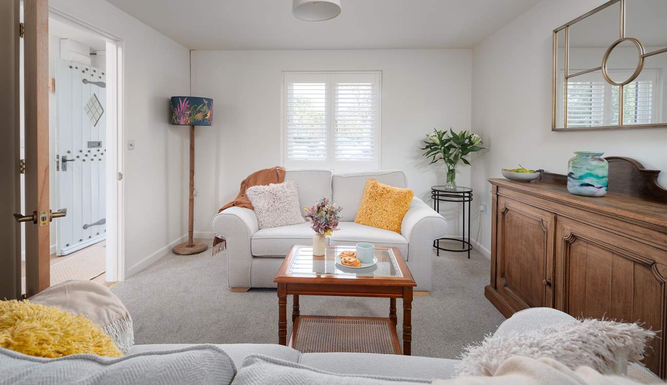 Plenty of space to stretch out and relax.