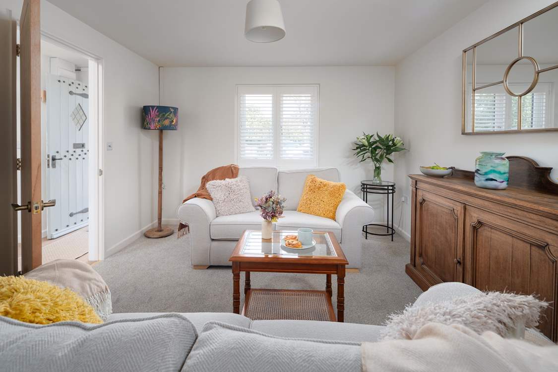 Plenty of space to stretch out and relax.