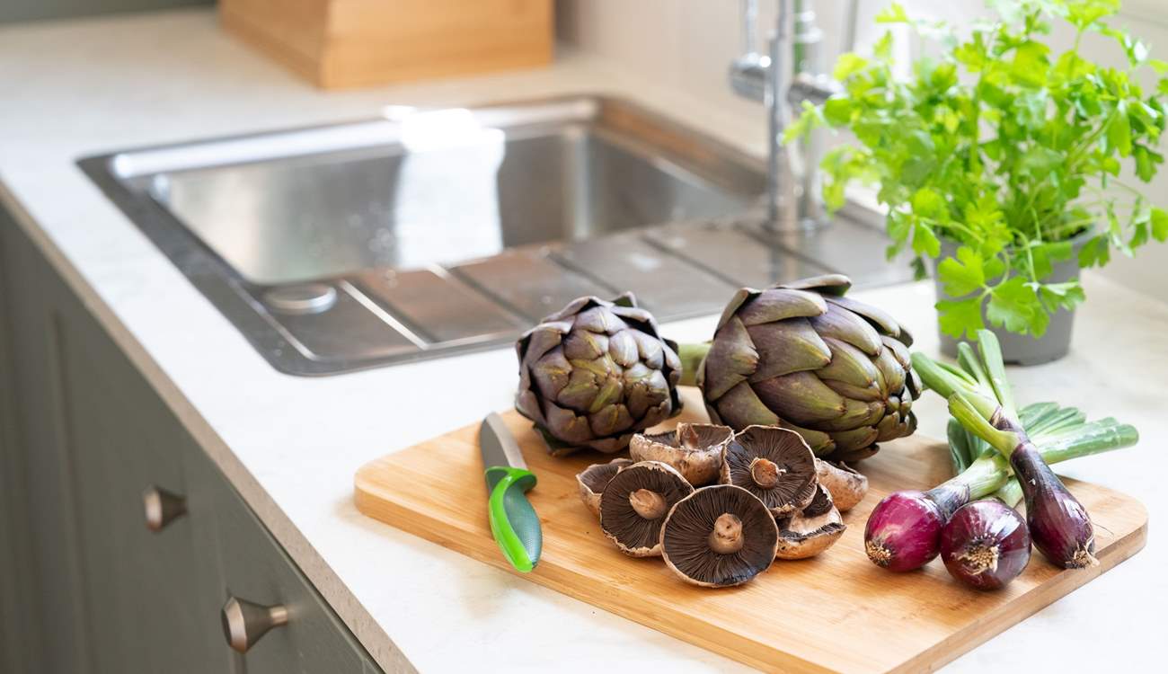 Pick up some local produce from Broadway's delicatessen.