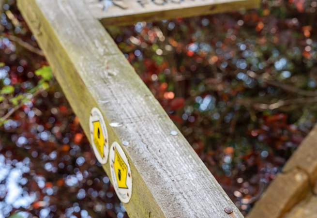 There are many public footpaths to explore, including the famous Cotswold Way.