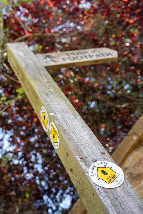 There are many public footpaths to explore, including the famous Cotswold Way.