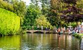 Bustling Bourton-on-the-Water is a favourite tourist spot. - Thumbnail Image